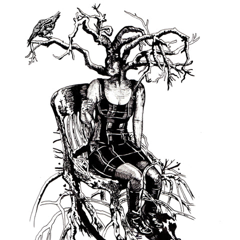 "Woman with Roots" Archival Print