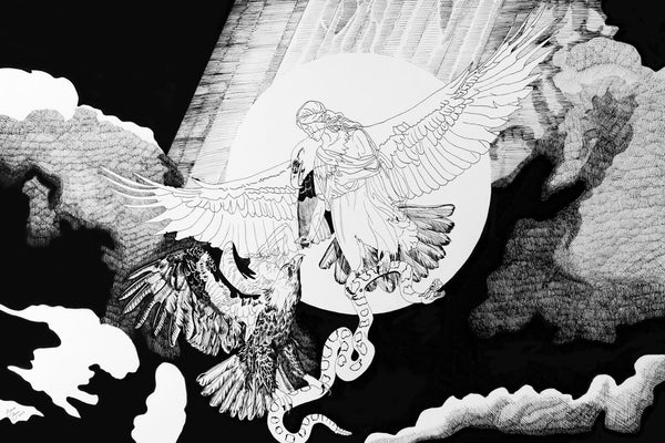 "Angels, Harpies, and the War of False Dichotomies," Archival Print